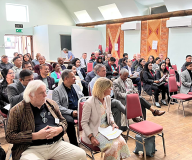 Attending a BRANNGO event at the British Embassy, Kathmandu