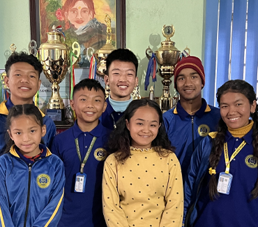 Working with Golden Peak High School, Kathmandu