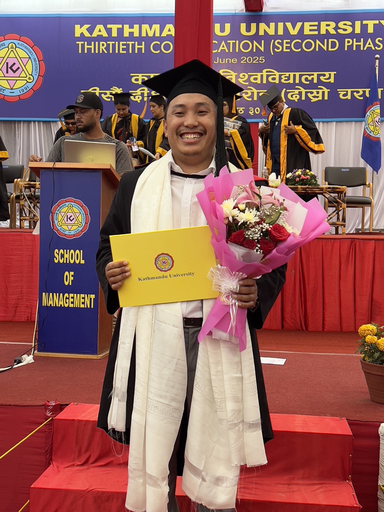 Attending Dr. Karma Sherpa's Graduation Ceremony